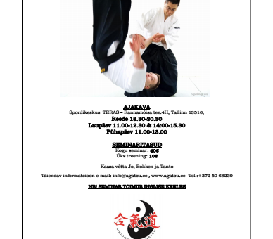 Hiroaki Kobayashi Sensei - Aikido seminar 2014